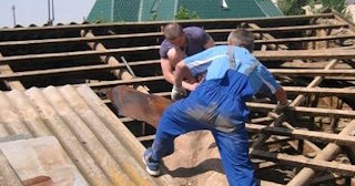 Демонтаж крыши в Балтийске - стоимость работ от 721 рублей за м2